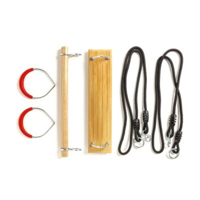 3in1 trapets-kiik kombikomplekt DICE (mustad Premium köied)